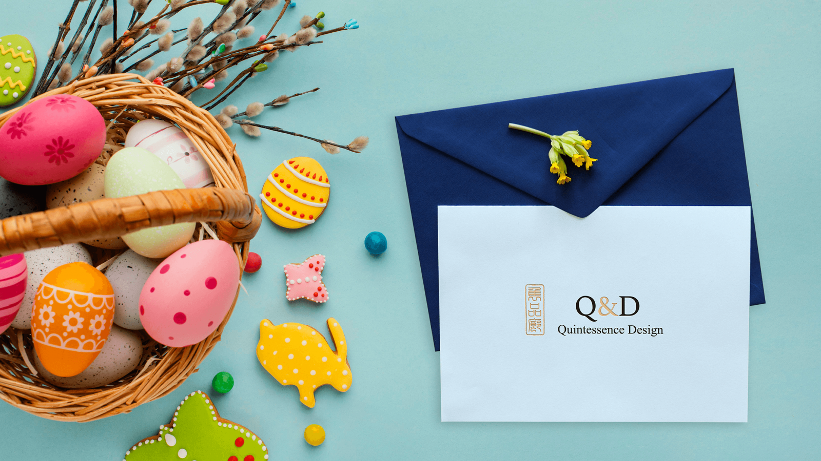qd happy easter day 2021