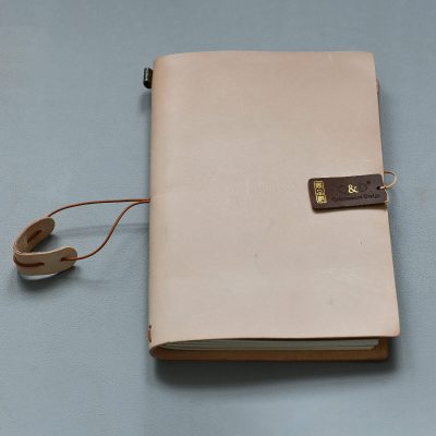 Q&D 頭層真牛皮筆記本A5封套