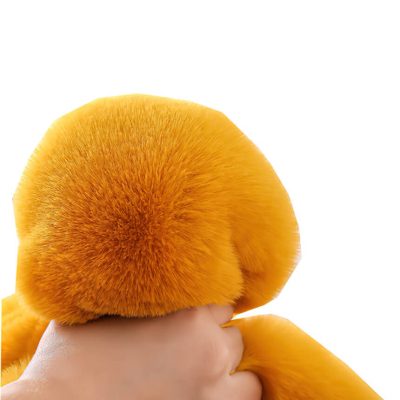 仿獭兔毛仿皮草面料